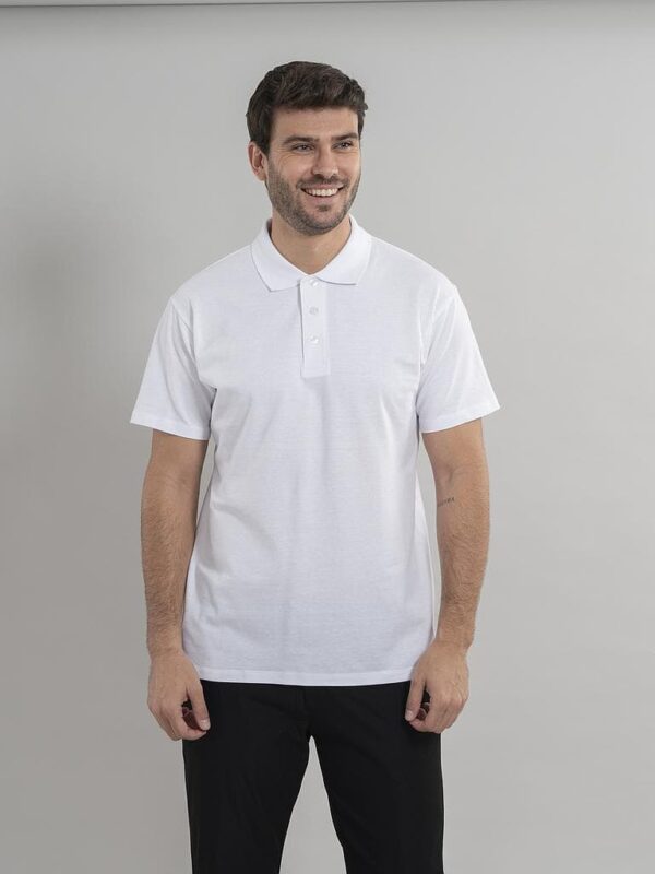 POLO UNISEX BLANCO