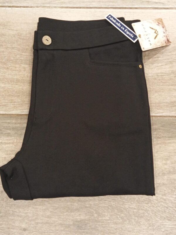 Pantalón elástico 5 bolsillos