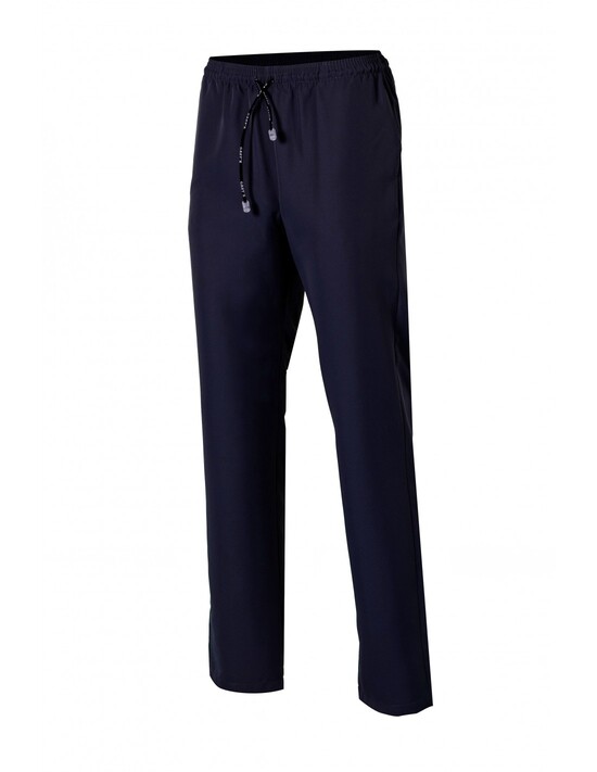 PANTALON UNISEX GOMA+CORDON EXTERIOR MICROFIBRA NEGRO