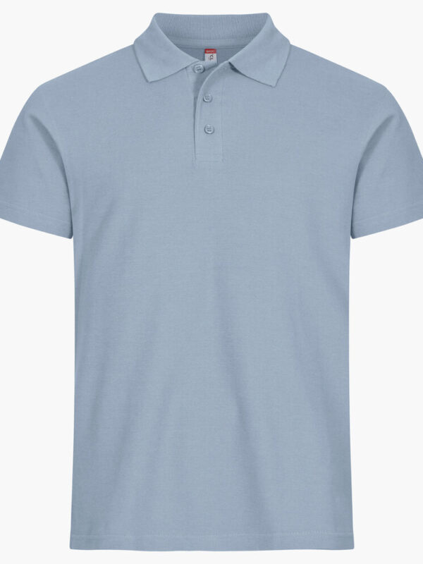 POLO  DE  ALGODON AZUL SUAVE