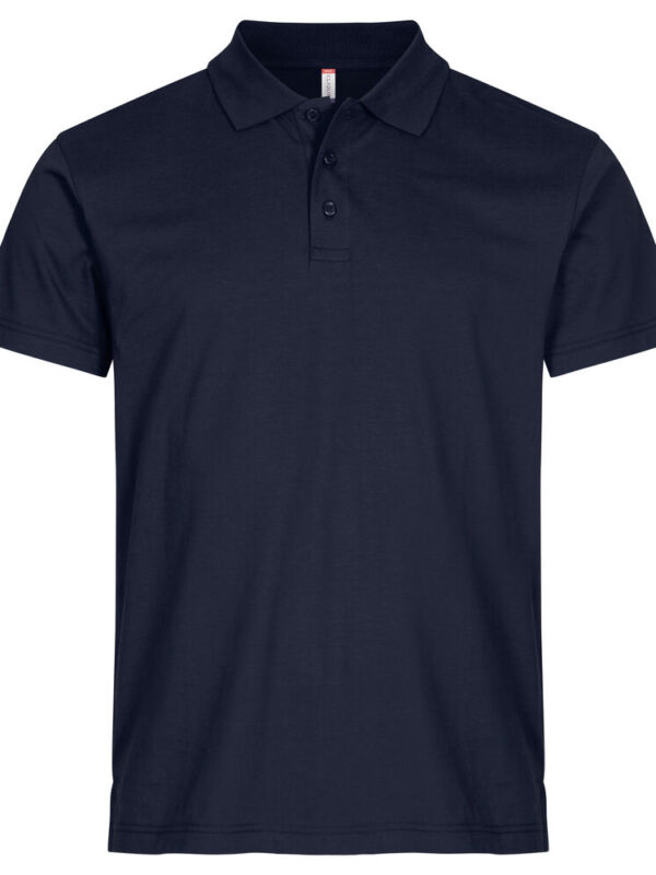POLO  DE  ALGODON AZUL MARINO