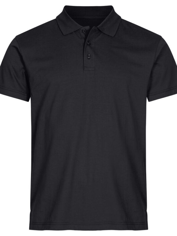 POLO  DE  ALGODON NEGRO