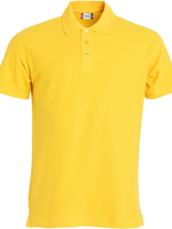 POLO  DE  ALGODON AMARILLO