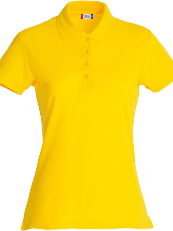 POLO  DE  ALGODON  MUJER AMARILLO