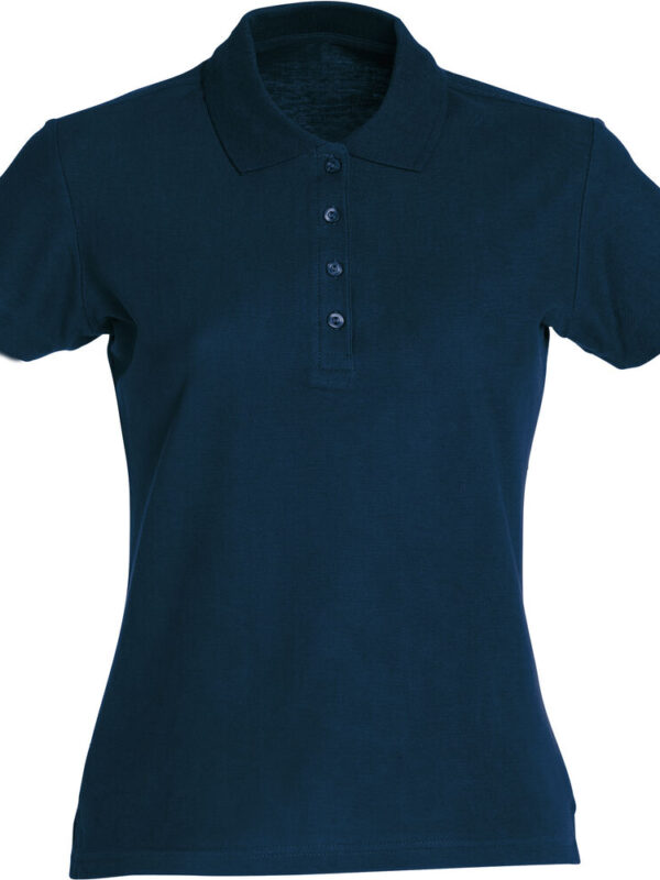 POLO  DE  ALGODON  MUJER AZUL MARINO