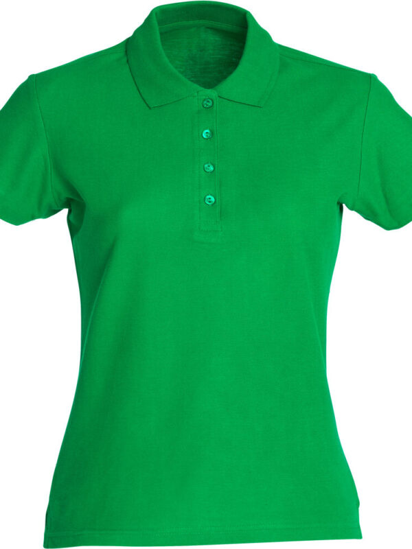 POLO  DE  ALGODON  MUJER VERDE PRADERA