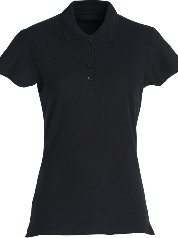 POLO  DE  ALGODON  MUJER NEGRO