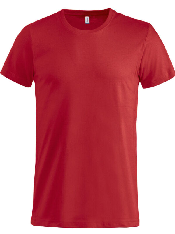CAMISETA MANGA CORTA ALGODON ROJA